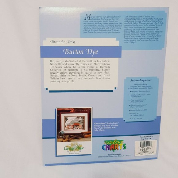 Gentle Breeze Cross Stitch Leaflet 1992 - Picture 3 of 8